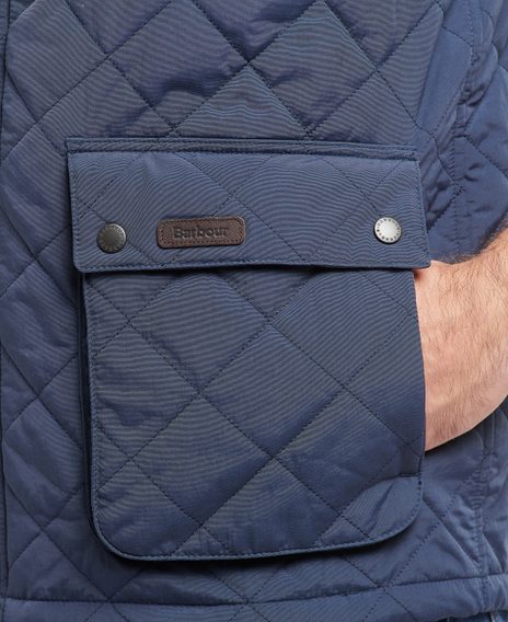 Barbour Fernwood Quilted Gilet — Navy