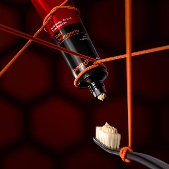 Beviro Naturally Good Toothpaste Red Orangerie