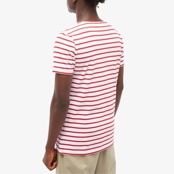 Armor Lux Sailor T-Shirt — White & Red