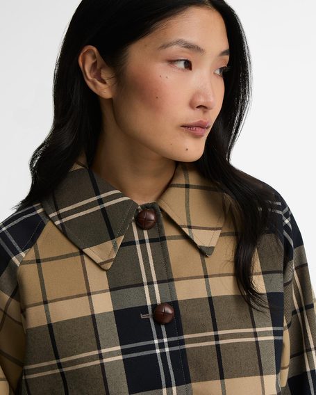 Barbour Delilah Checked Showerproof Jacket