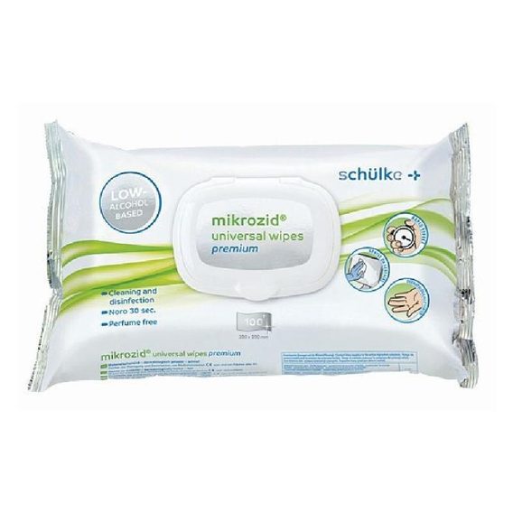 Schulke — Mikrozid Sensitive Wipes Premium (100 ks)