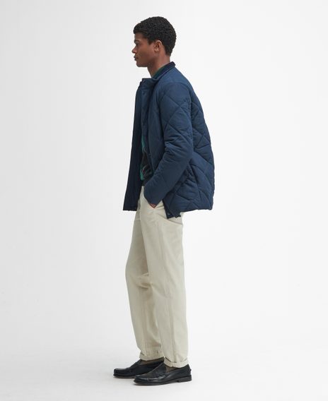 Barbour Winter Chelsea Quilted Jacket — Navy