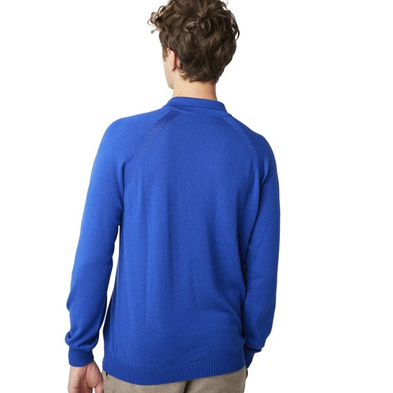 Peregrine Beauford Polo Shirt — Cobalt