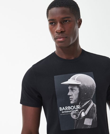 Barbour International Greyson T-Shirt — Classic Black