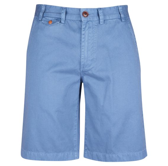 Jednobarevné kraťasy Barbour Neuston Twill Shorts - Force Blue
