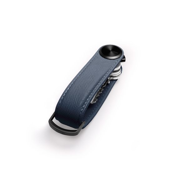 Bazar: Orbitkey Pro — Saffiano Leather (Oxford Navy)