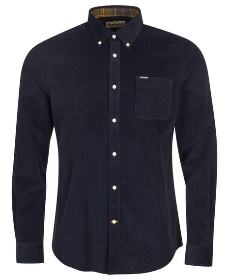 Barbour Ramsey Tailored Shirt — Navy