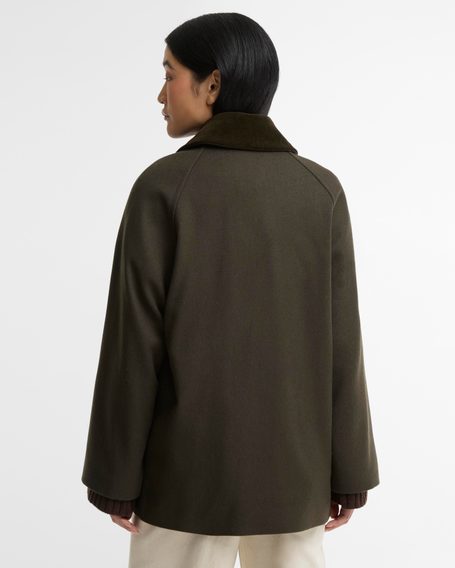 Barbour Women's Bedale Wool Coat — Beige