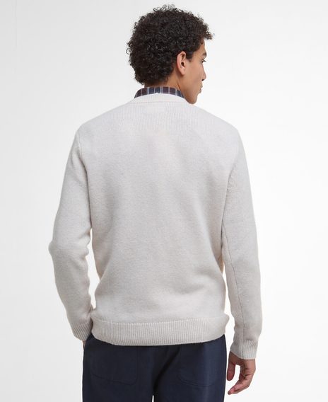 Barbour Covent Crew Neck Jumper — Mist Marl