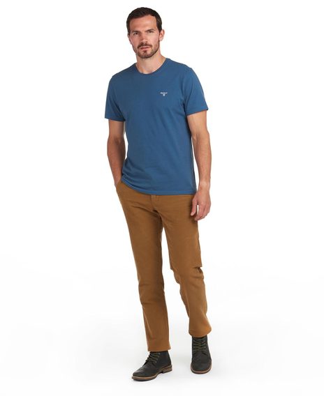 Moleskinové kalhoty Barbour Neuston Moleskin - Sandstone