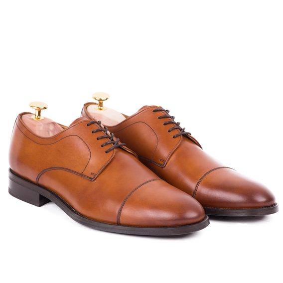 Elegantní derby John & Paul - hnědé