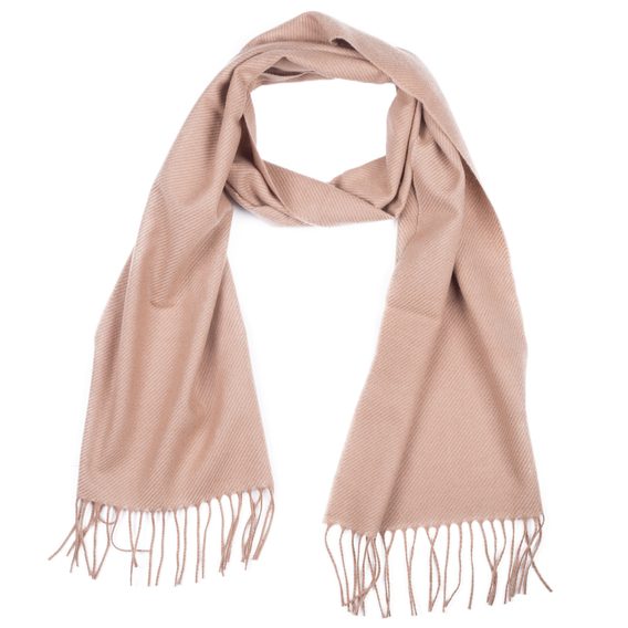 Klasická vlněná šála John & Paul - béžová