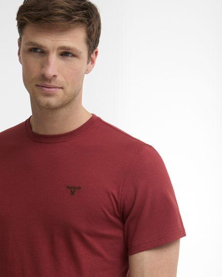 Barbour Essential Sports T-Shirt — Russet