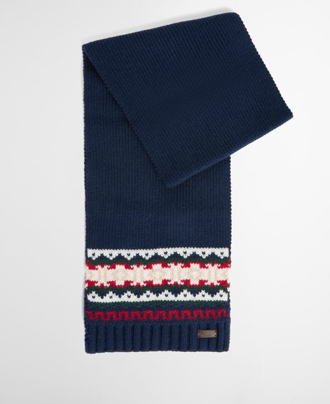 Barbour Kane Knitted Beanie & Scarf Gift Set