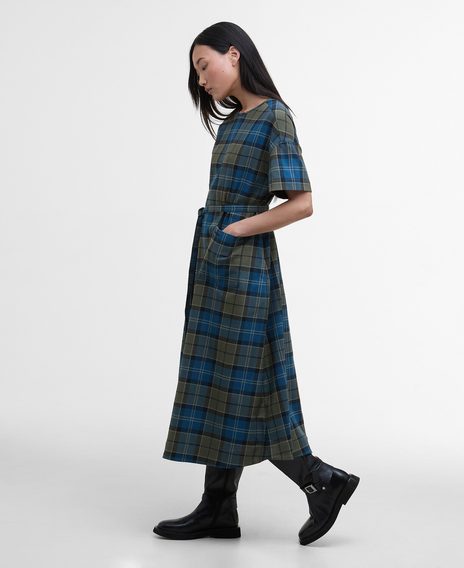 Barbour Matilda Tartan Maxi Dress