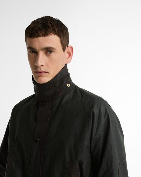 Barbour Icons Patch Bedale Waxed Jacket
