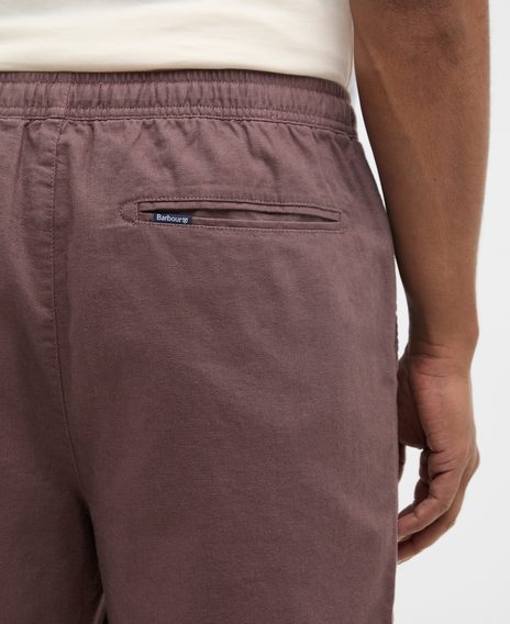 Barbour Cotton/Linen Relaxed Shorts