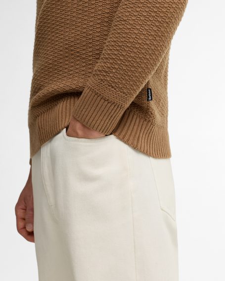 Barbour Pluckley Half Zip Knitted Jumper