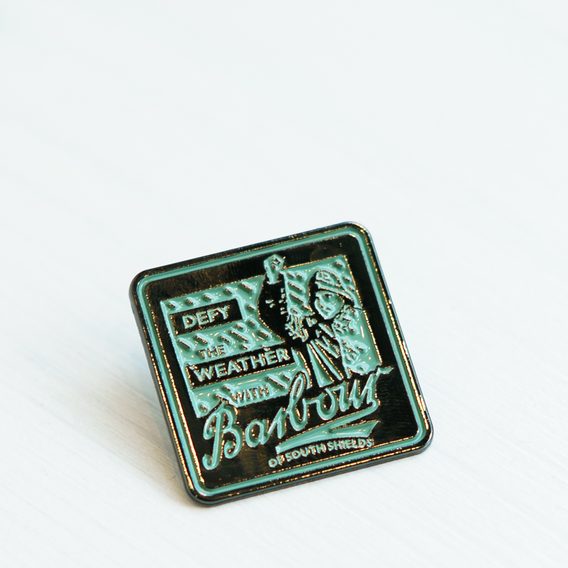 Barbour Archive Pin — Defy the Weather