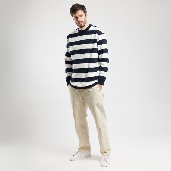 Armor Lux — Striped Regular Fit T-Shirt