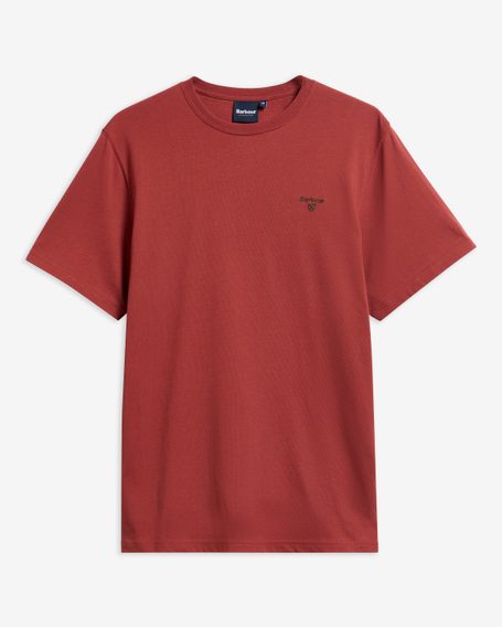 Barbour Essential Sports T-Shirt — Russet