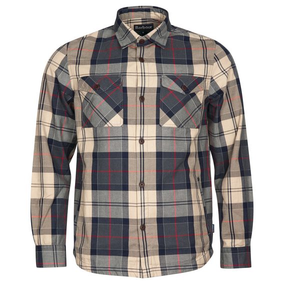 Тартан overshirt Barbour Canwell - Stone Tartan