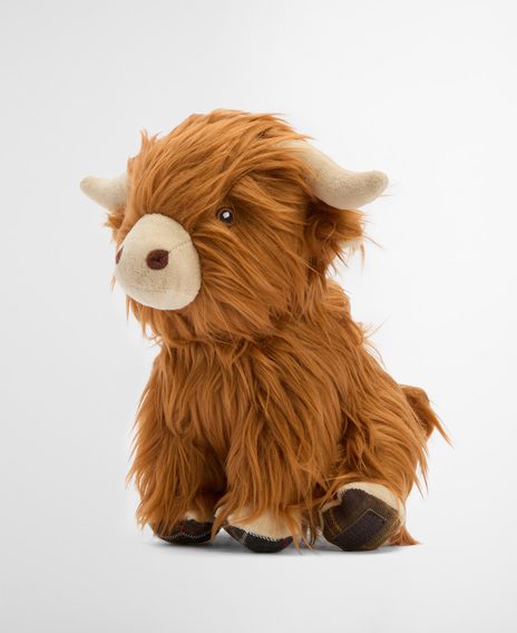 Barbour Dog Highland Cow Toy