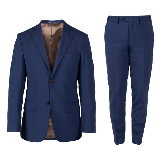 Vlněný oblek John & Paul - modrý (1. VERZE)