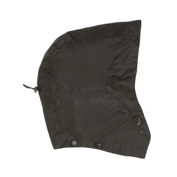 Barbour Wax Storm Hood — Olive