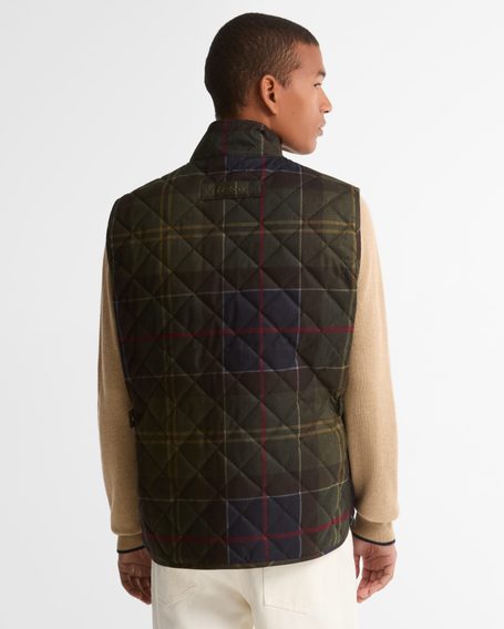 Barbour Icons Tartan Lowerdale Quilted Gilet
