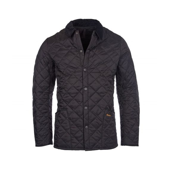 Barbour Heritage Liddesdale Quilted Jacket — Black