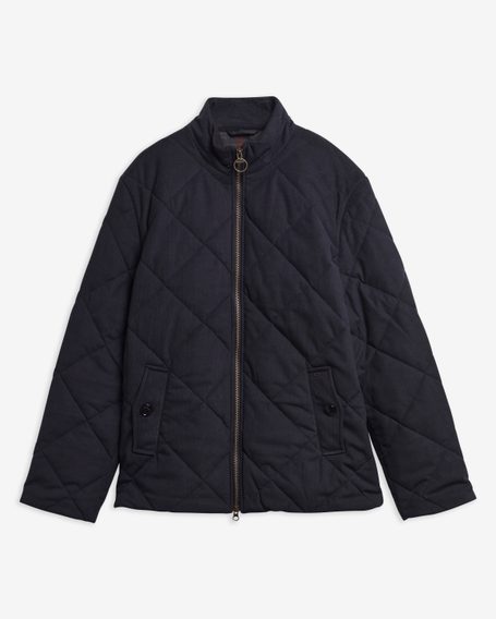 Barbour Corden Quilted Jacket — Navy