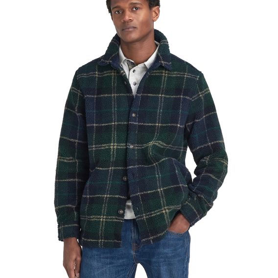 Barbour Bryson Tartan Fleece Overshirt