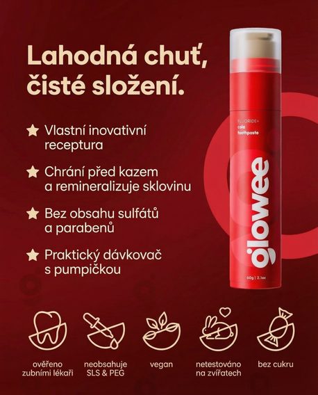 Zubní pasta Glowee — Cola