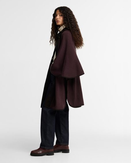 Barbour Elva Knitted Cape
