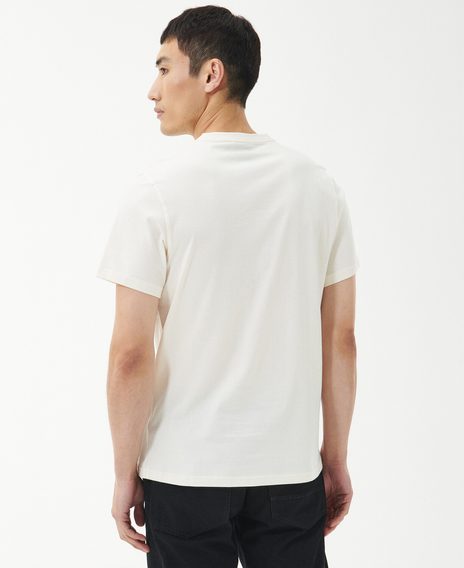 Barbour International Gear T-Shirt — Whisper Classic White