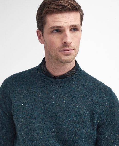 Barbour Tainsbury Crew Neck Jumper — Seaweed