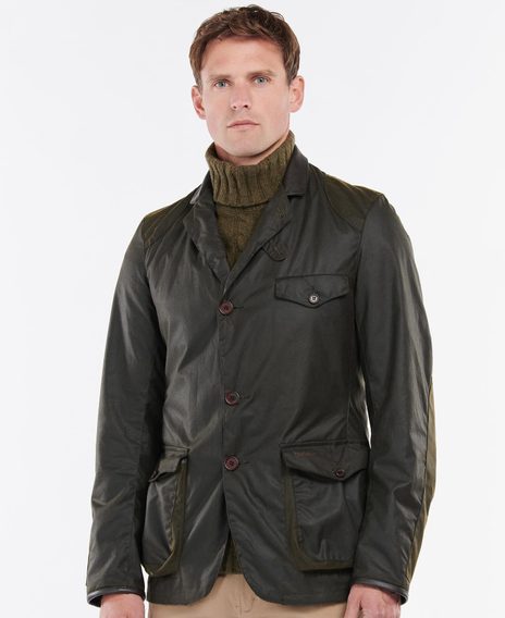 Voskovaná bunda Barbour Beacon Sport Jacket - olivová