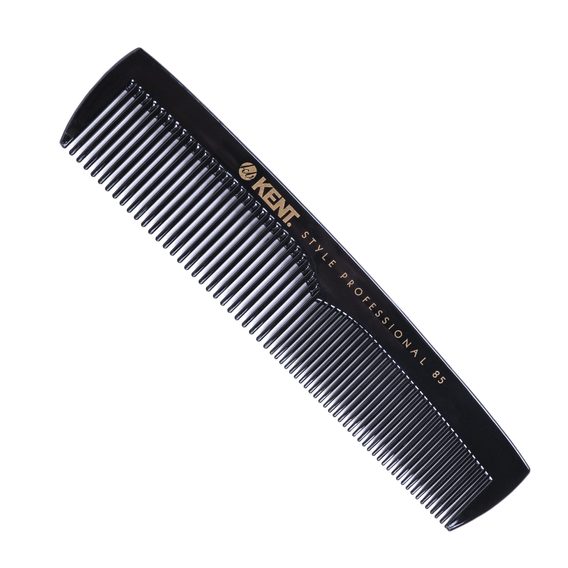 Kent SPC85 — Men's Pocket Comb Thick/Fine Hair