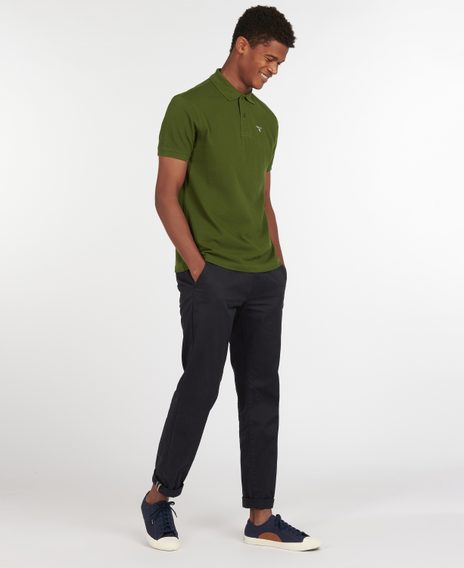 Barbour Sports Polo Shirt — Ranger Green