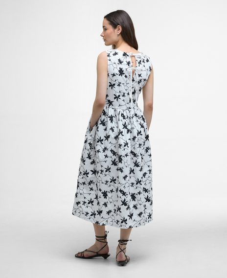 Barbour Elina Printed Midi Dress