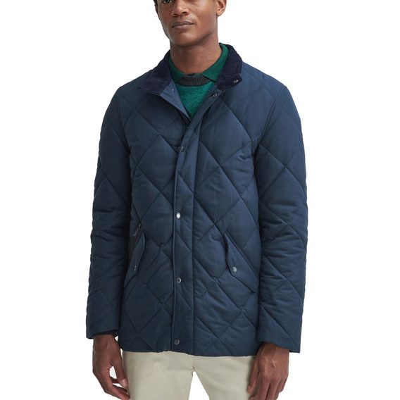 Barbour Winter Chelsea Quilted Jacket — Navy