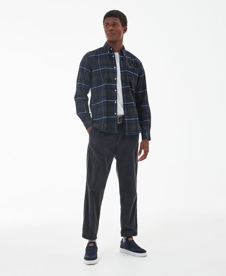 Barbour Kyeloch Tailored Shirt — Dark Tartan