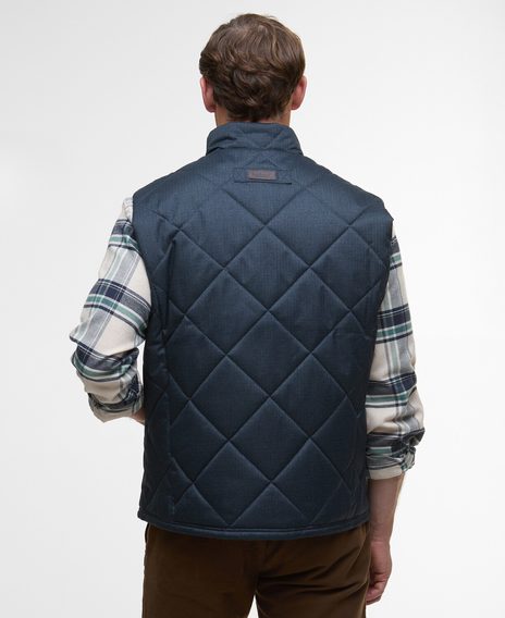 Barbour Winter Finn Gilet — Navy
