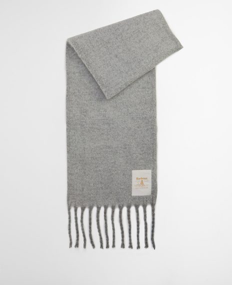 Barbour Ellison Scarf — Light Grey