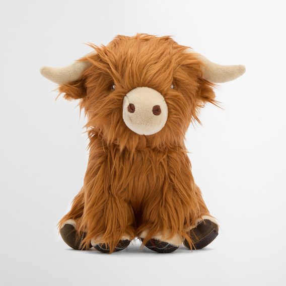 Barbour Dog Highland Cow Toy