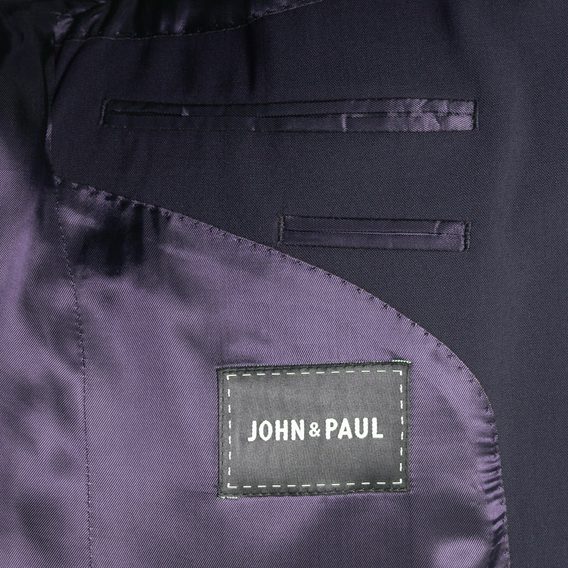 Vlněný oblek John & Paul - navy (1. VERZE)