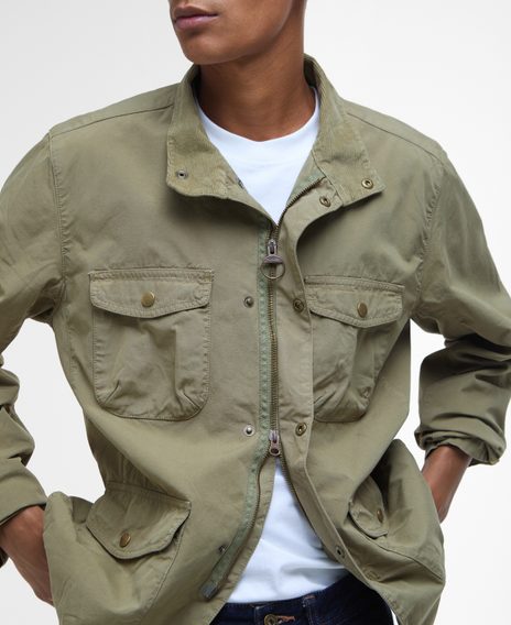 Barbour Ogston Casual Jacket — Bleached Olive