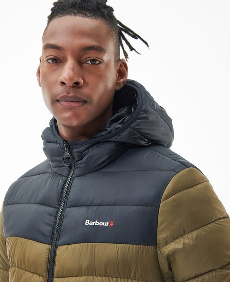 Barbour Kendle Baffle Quilted Jacket — Beech