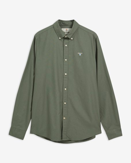 Barbour Oxtown Tailored Shirt — Agave Green